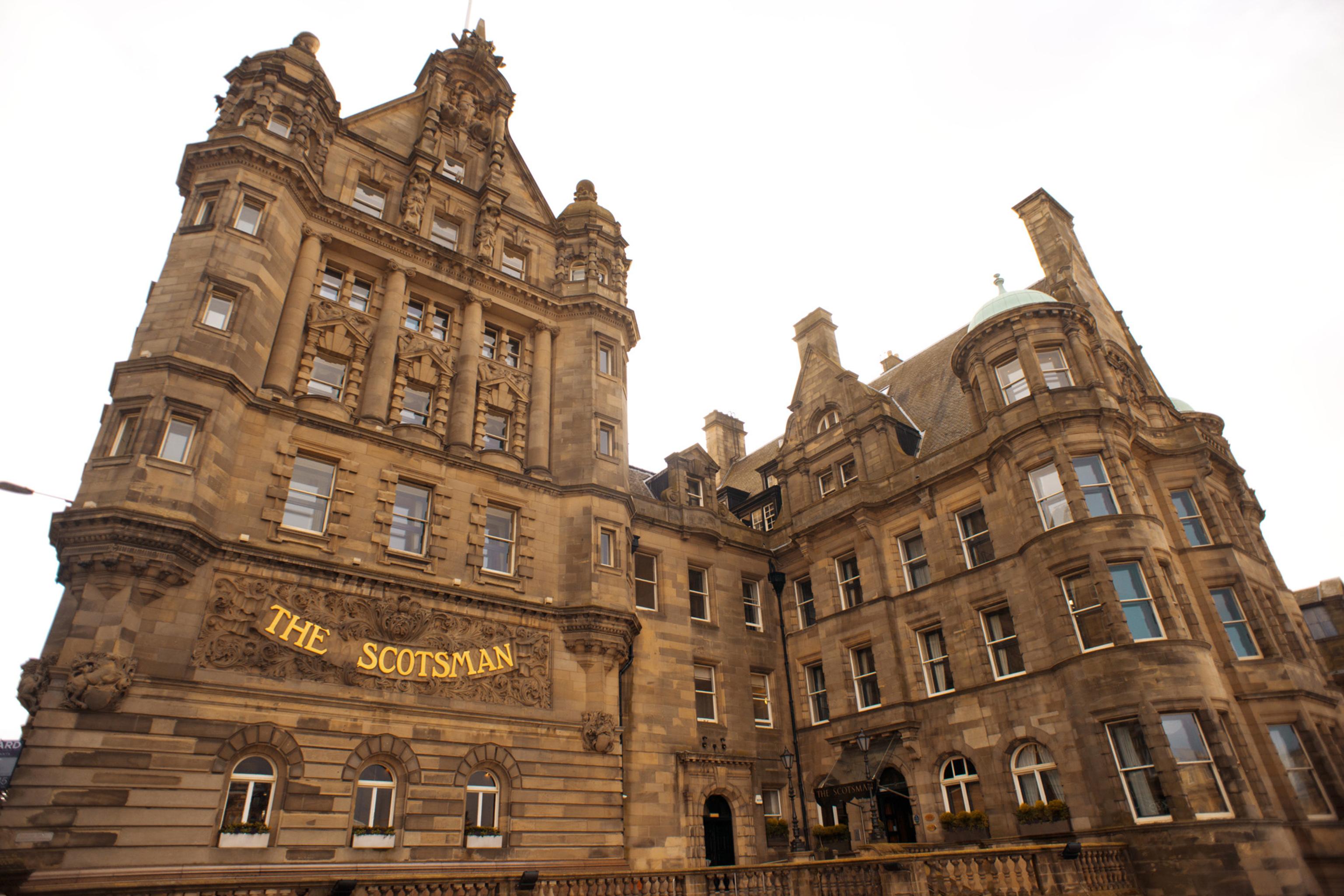 The Scotsman Hotel Edimburgo Exterior foto